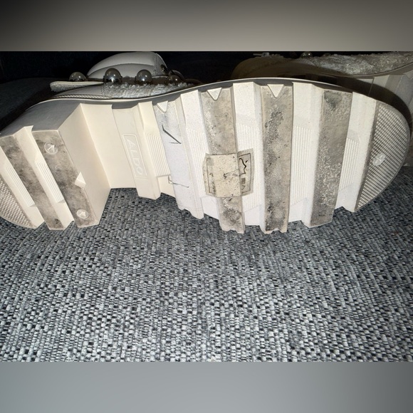 ALDO Women's Cream Lace-Up Boots - Picture 5 of 6